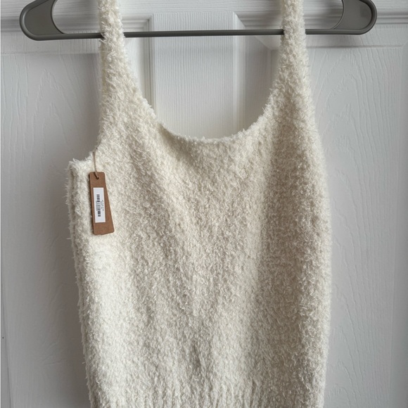 SKIMS Tops - SKIMS Cozy Knit Tank – Bone/Ivory – Size L/XL – NWT